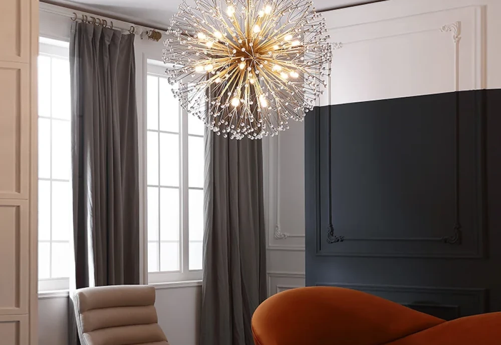 glass globe chandelier