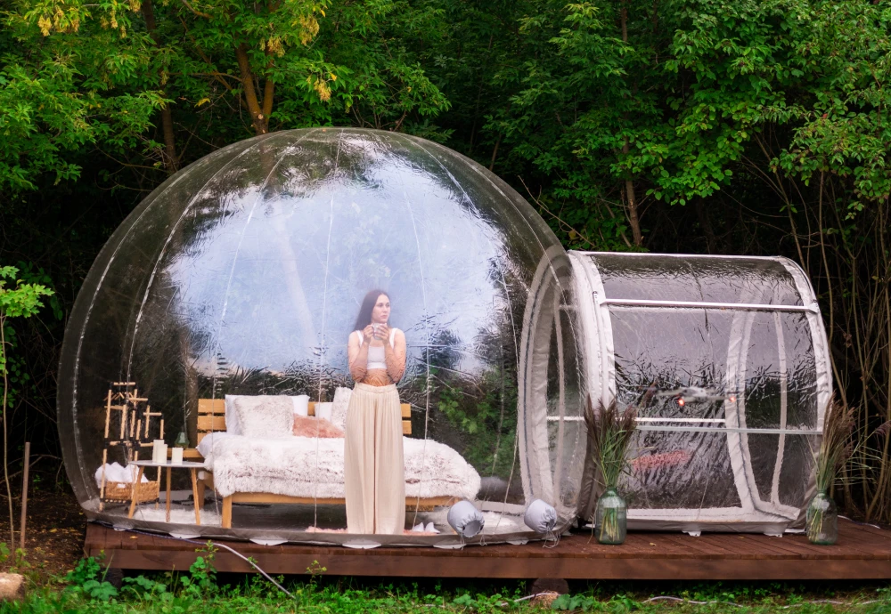 inflatable transparent bubble tent